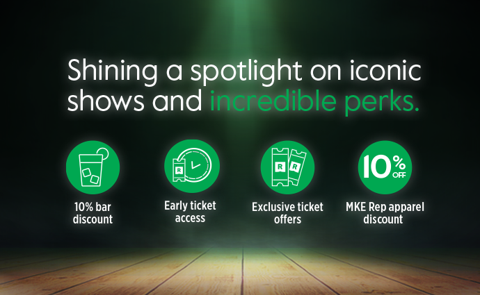 Milwaukee Rep Associated Bank perks