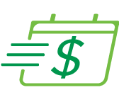Early Pay Icon - Moving Money