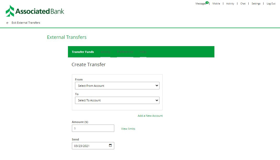 External Transfers