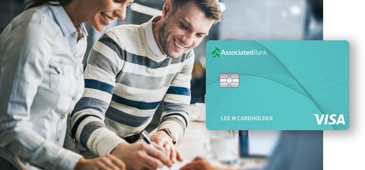 A couple sign up for a new credit card together
